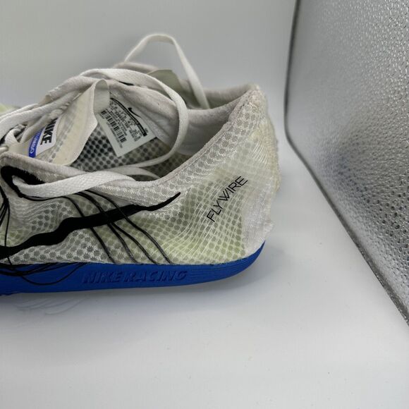 Nike Zoom Matumbo Racing Flywire Shoes Mens Size 12.5 White Blue Track Running - Picture 7 of 11